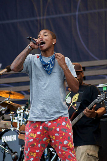 [Pharrell courtesy Wikimedia]