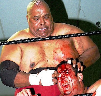 [Abdullah the Butcher against Andy Ellison courtesy Marty555]