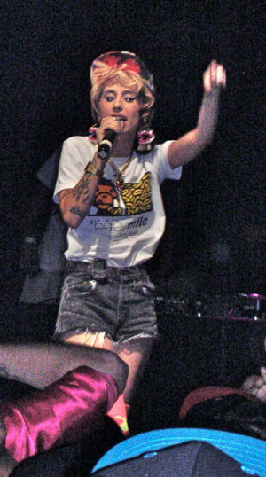 [Kreayshawn 1 (c) Adam Bernard of AdamsWorldBlog.com]