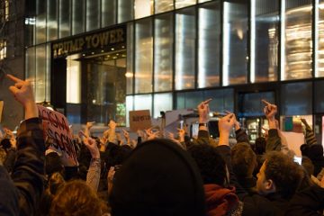 Trump protest