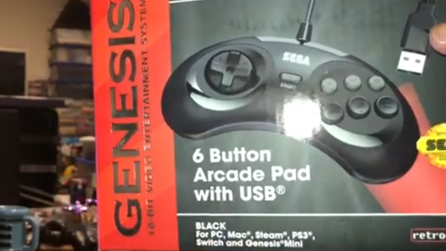 USB 6 Button Genesis