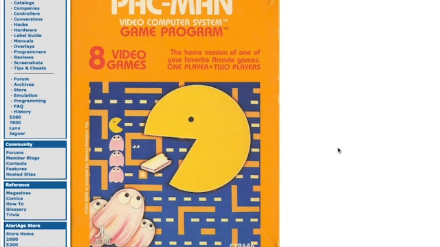 Pac-Man for Atari 2600