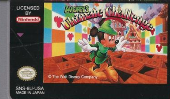 Mickey's Ultimate Challenge